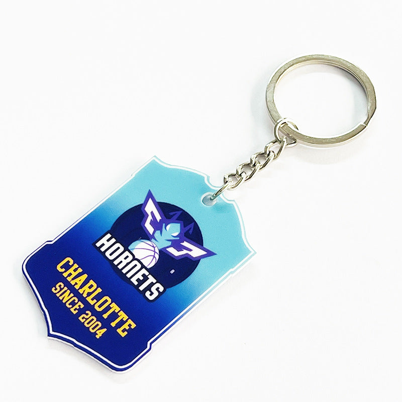 Custom Logo Acrylic Keychain | Durable Clear Tag Key Ring for Fans, Gifts & Everyday Use