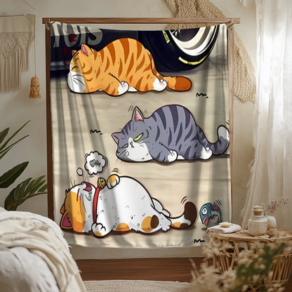 Customised cartoon-themed blanket