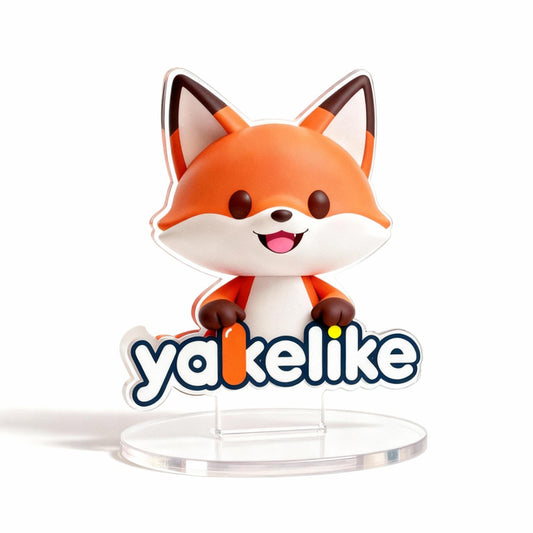 Yakelike Customized Eco-friendly Acrylic Standee Anime Shaker Double-Sided Transparent Celebrity Figure Photo Ornament Graduation