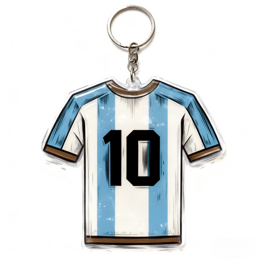 Yakelike Customised Football Shirt Keyring