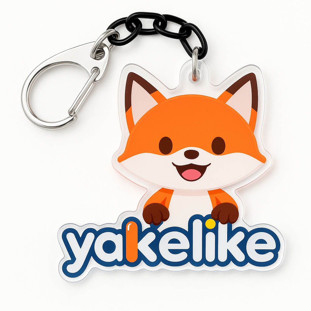 Yakelike Custom Cartoon Keychains/Pendants