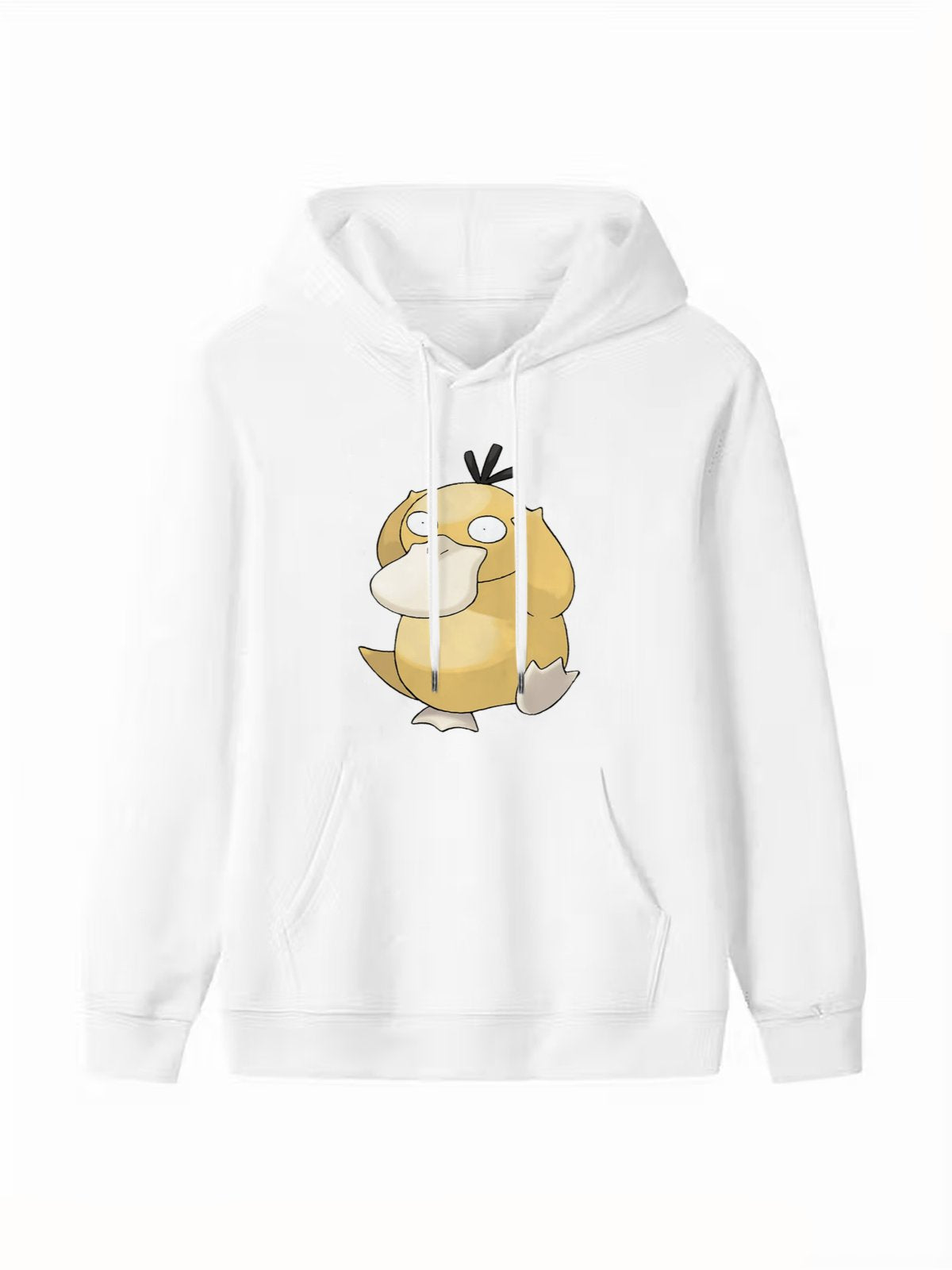 Custom hooded sweatshirt with single-sided printing