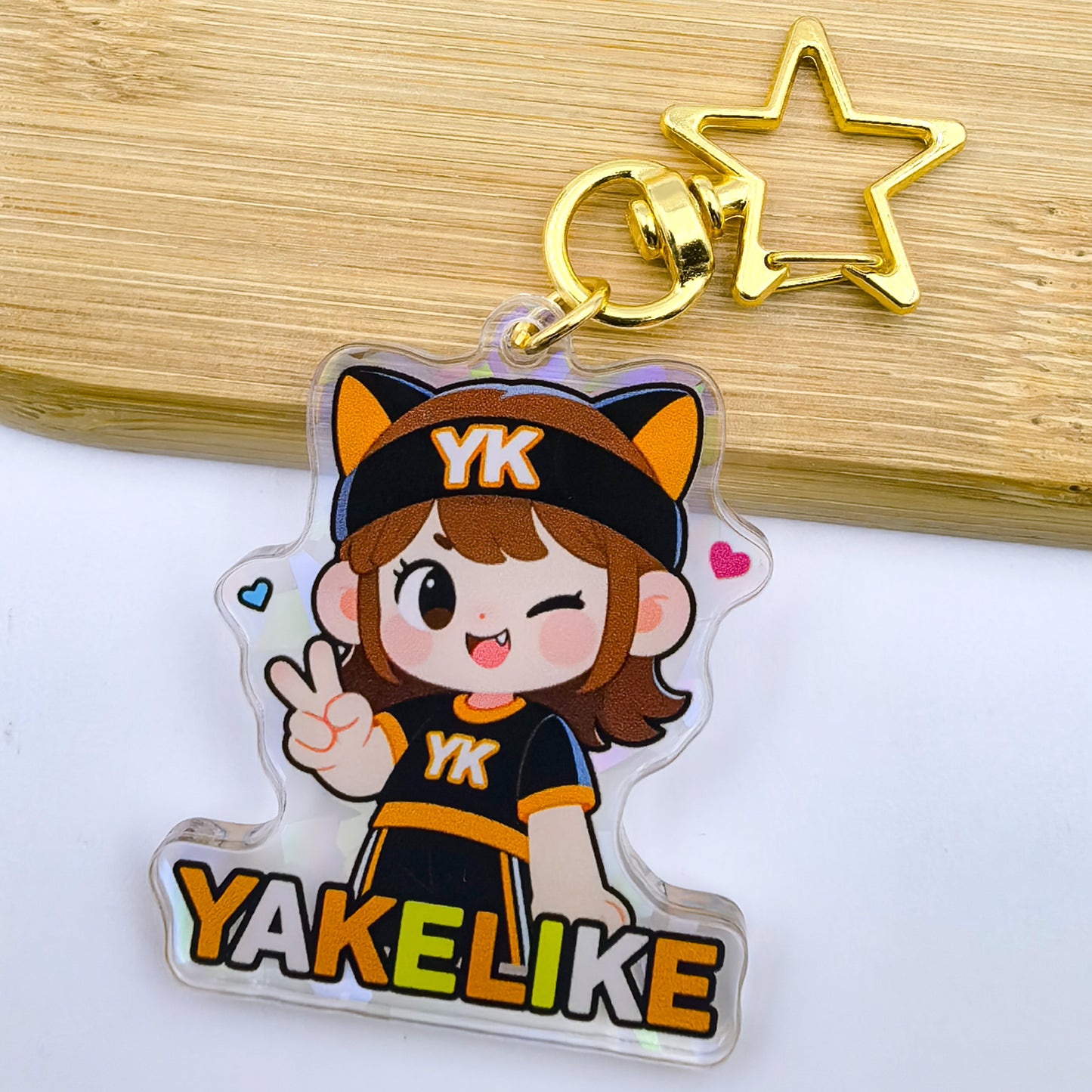 Custom Clear Acrylic Keychains