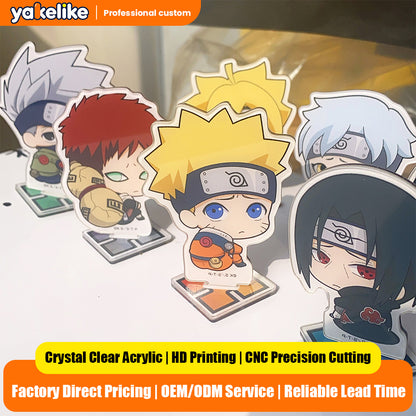 Custom acrylic standee figures  Double-sided anime desk decorations