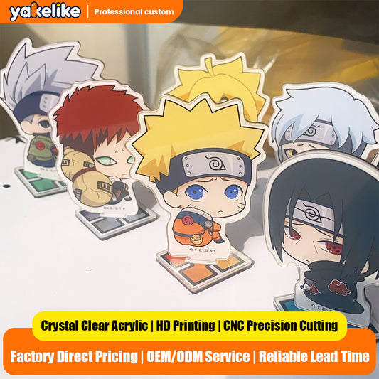 Custom acrylic standee figures  Double-sided anime desk decorations