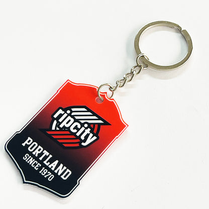 Custom Logo Acrylic Keychain | Durable Clear Tag Key Ring for Fans, Gifts & Everyday Use