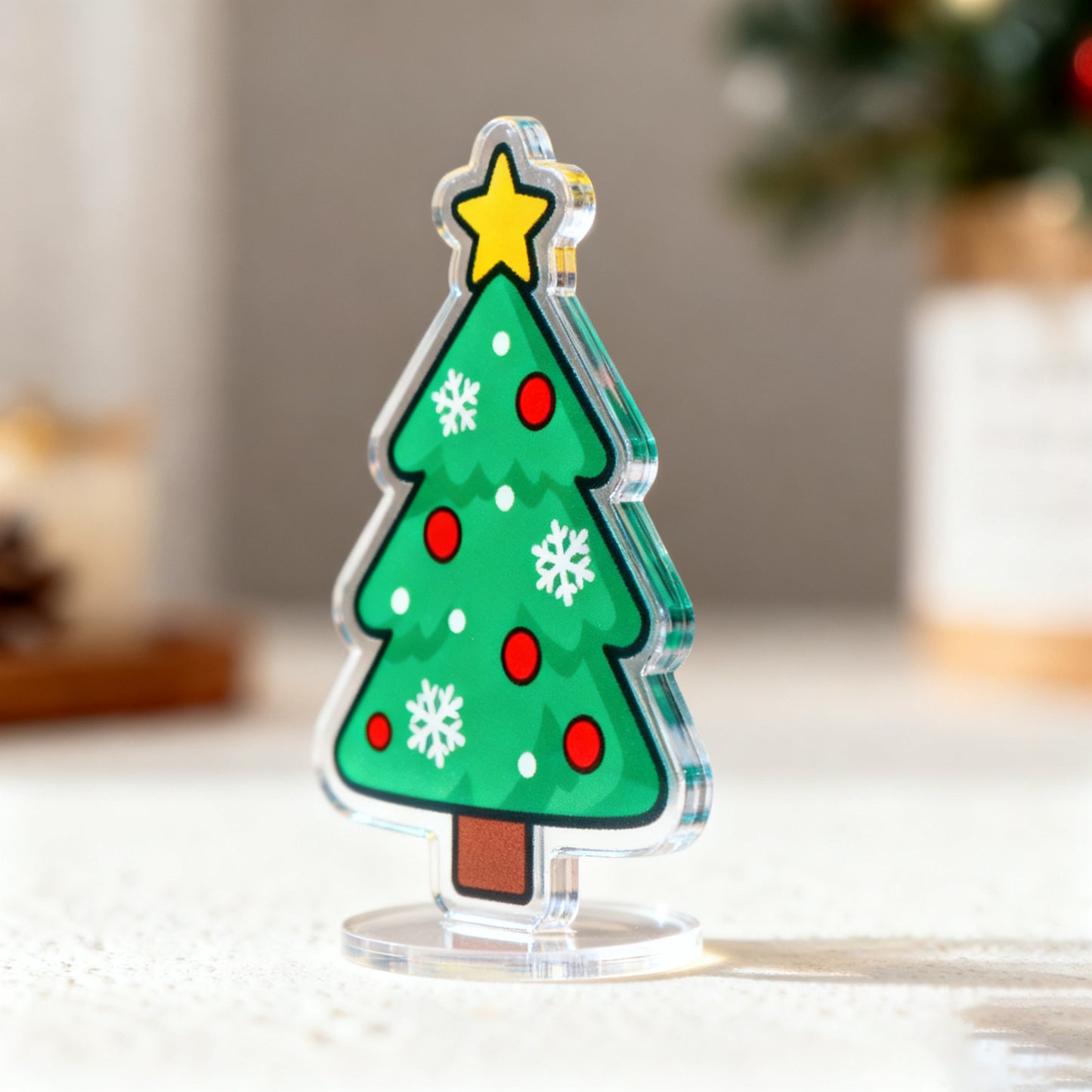 Yakelike Acrylic Christmas Tree Sign