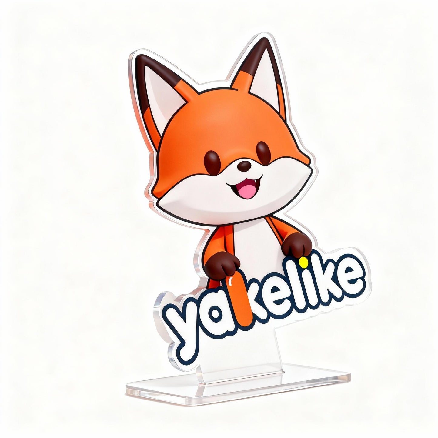Yakelike Customized Eco-friendly Acrylic Standee Anime Shaker Double-Sided Transparent Celebrity Figure Photo Ornament Graduation