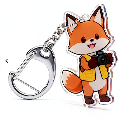 Yakelike Custom Cartoon Transparent Acrylic Keychain/Hanging Ornament
