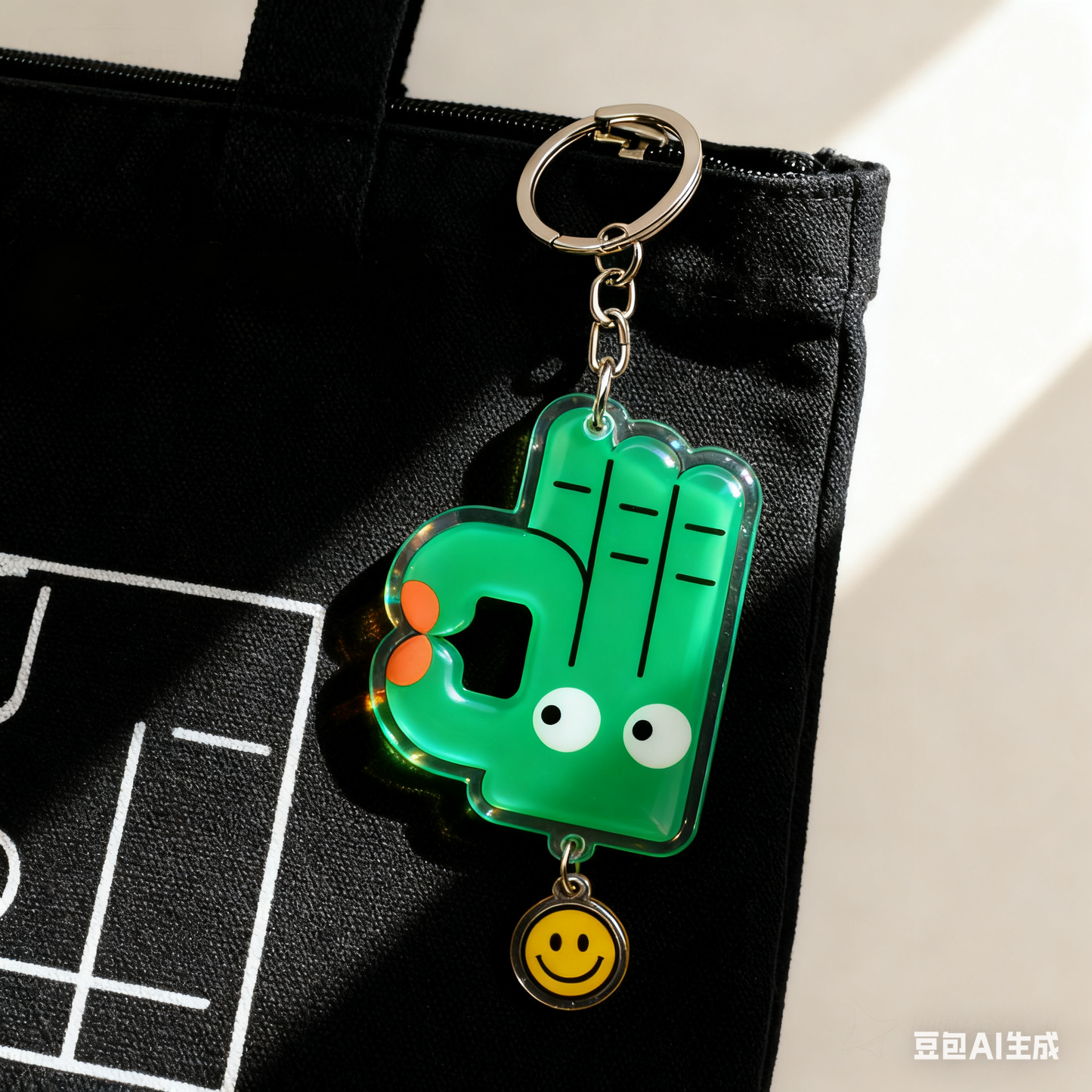 Customised Acrylic Cartoon DIY Keyring