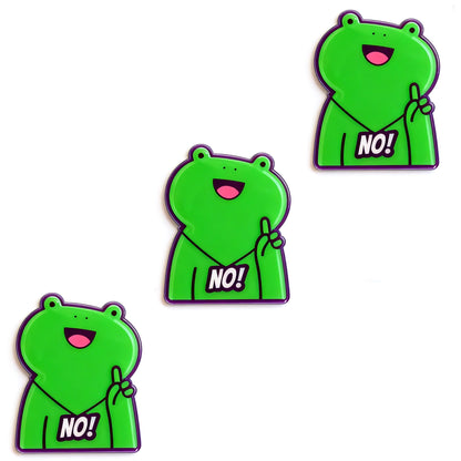 Yakelike Custom Acrylic Frog Fridge Magnet