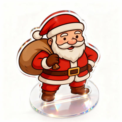 Yakelike Acrylic Santa Claus Standing Display