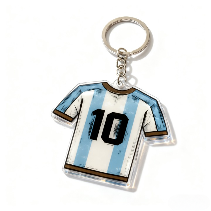 Yakelike Customised Football Shirt Keyring