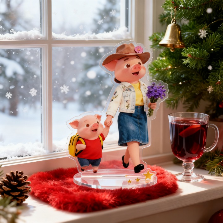 Yakelike Custom Acrylic Cartoon Decorative Stand