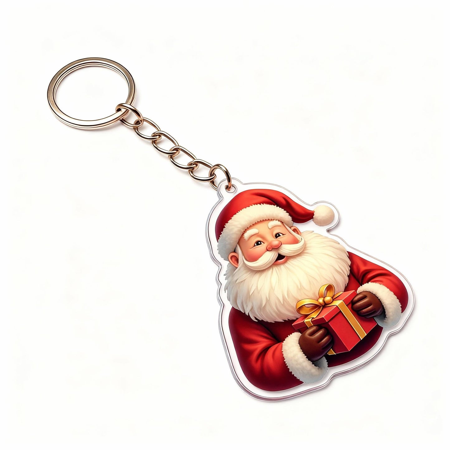 Yakelike Acrylic Santa Claus Keyring / Cartoon Customisation