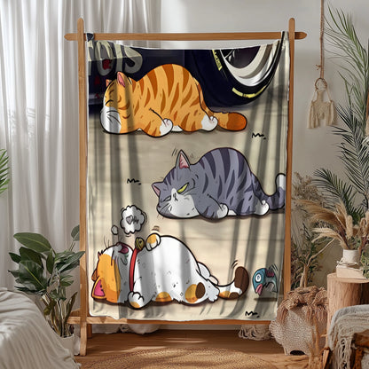 Customised cartoon-themed blanket