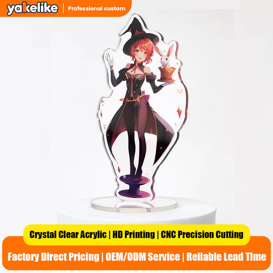 Custom Clear Acrylic Standees  Durable & Attractive Anime Display for Collectors