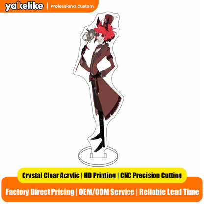 Custom acrylic standee: ‘Hell Hotel’ cartoon character standee