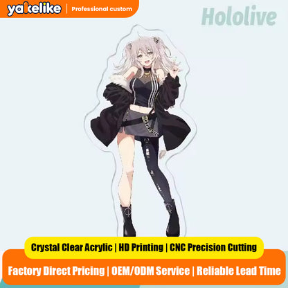 Custom Acrylic Stand: ‘Magica’ Anime Acrylic Stand – Desk Decoration