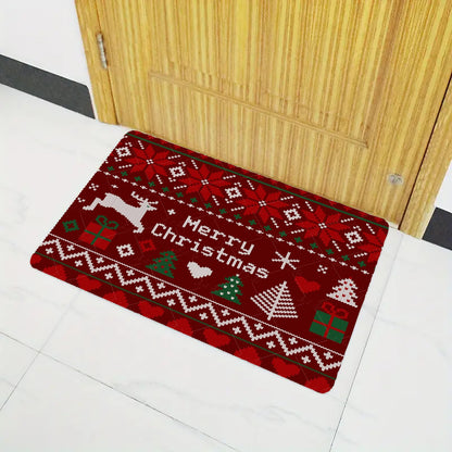 Customised Flannel Doormat Three-Piece Set