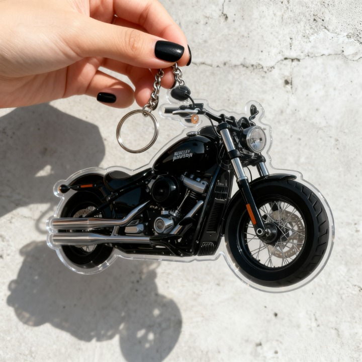 Yakelike Custom Acrylic Motorcycle Keys