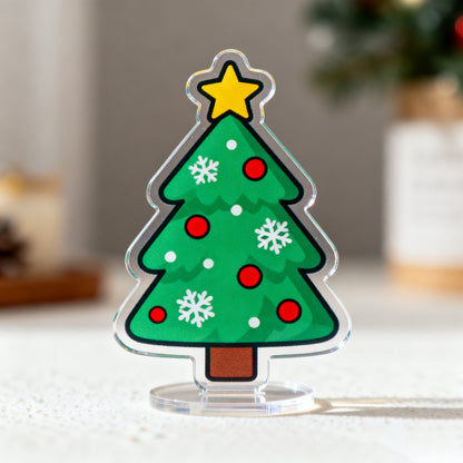 Yakelike Acrylic Christmas Tree Sign