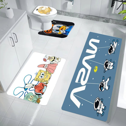 Custom-made full set of toilet seat covers