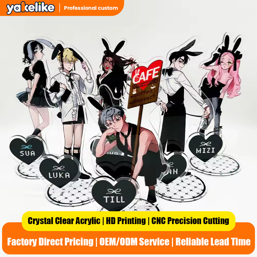 Customisable “Alien” Stage Acrylic Display Stand – Till, IVAN, LuKa Custom Merchandise