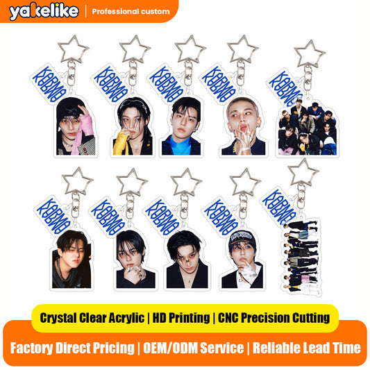 Stray Kids ‘KARMA’ Acrylic Keyring Charm – Official Merchandise