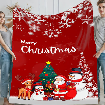 Customize Your Exclusive Christmas Flannel Blanket