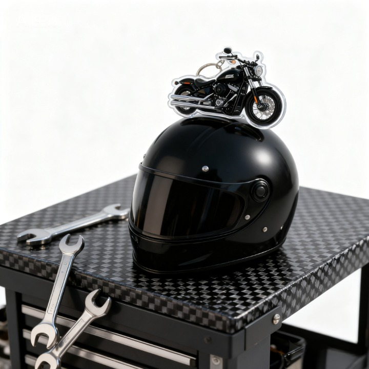 Yakelike Custom Acrylic Motorcycle Keys