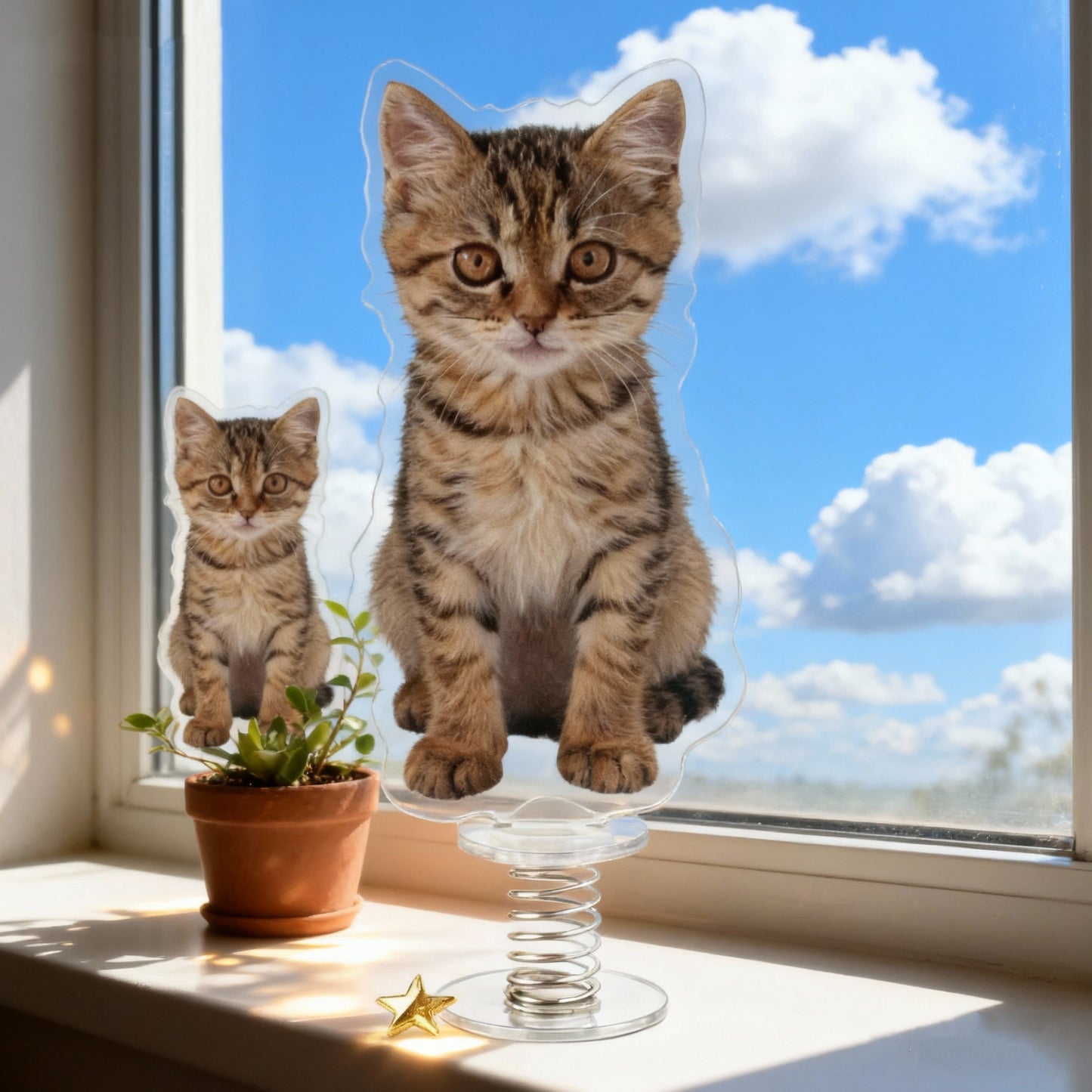 Yakelike Custom Acrylic Spring Stand Signs