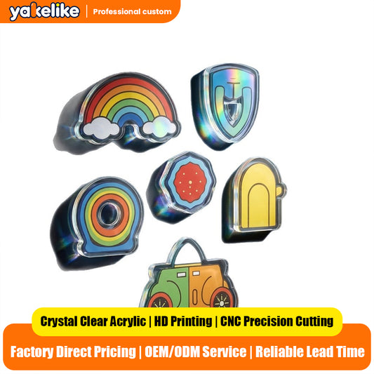 Custom Acrylic Fridge Magnets for Kids Creative Promotional Gift Refrigerator Magnets