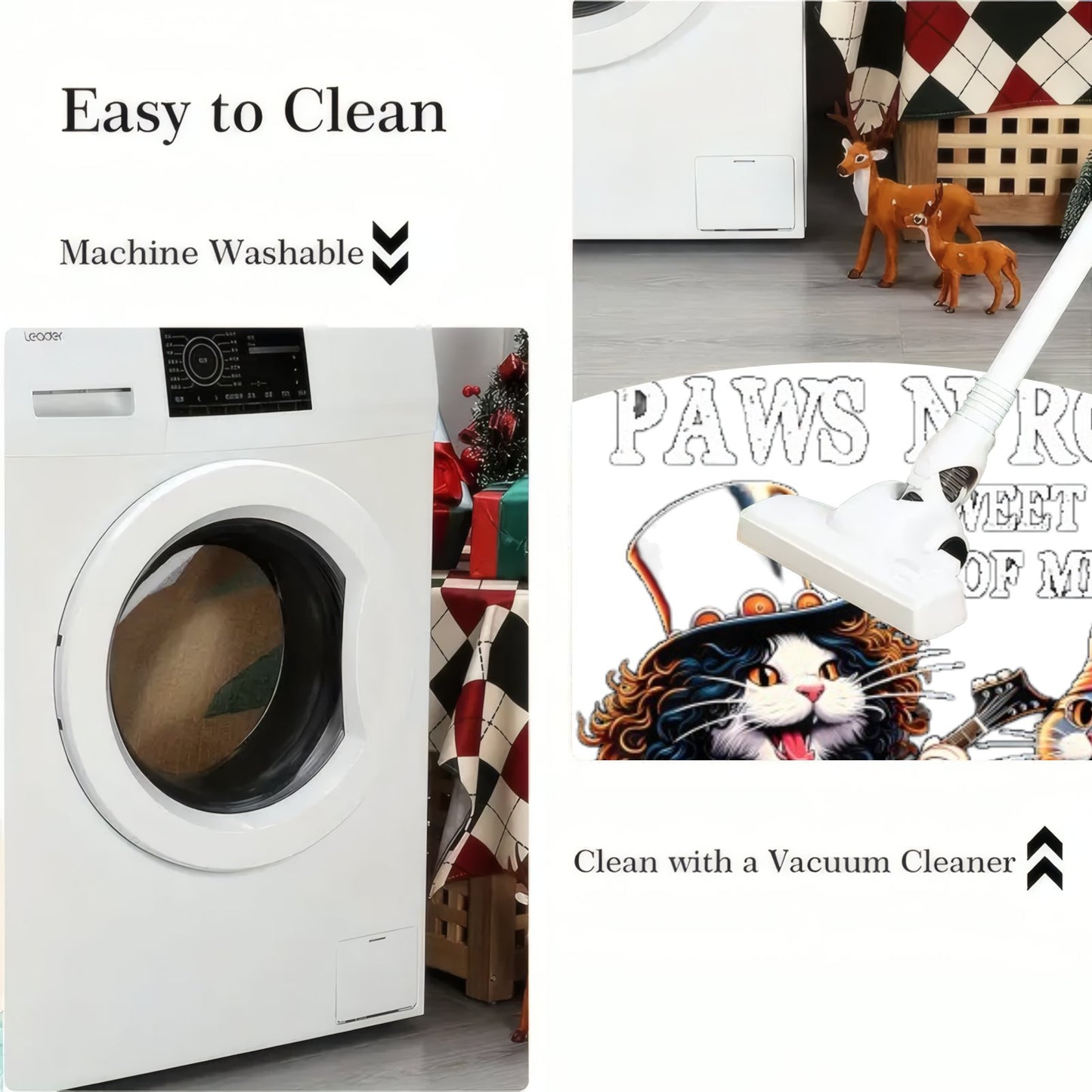 Customised Flannel Floor Mat Designs