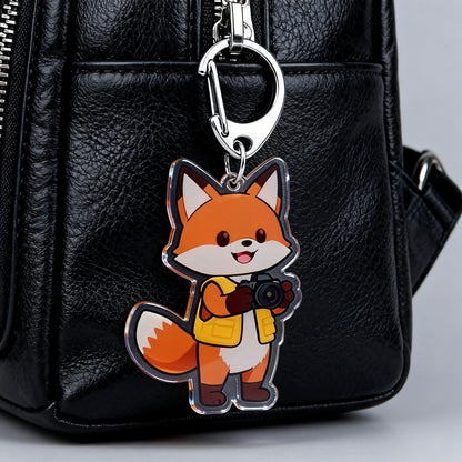 Yakelike Custom Cartoon Transparent Acrylic Keychain/Hanging Ornament