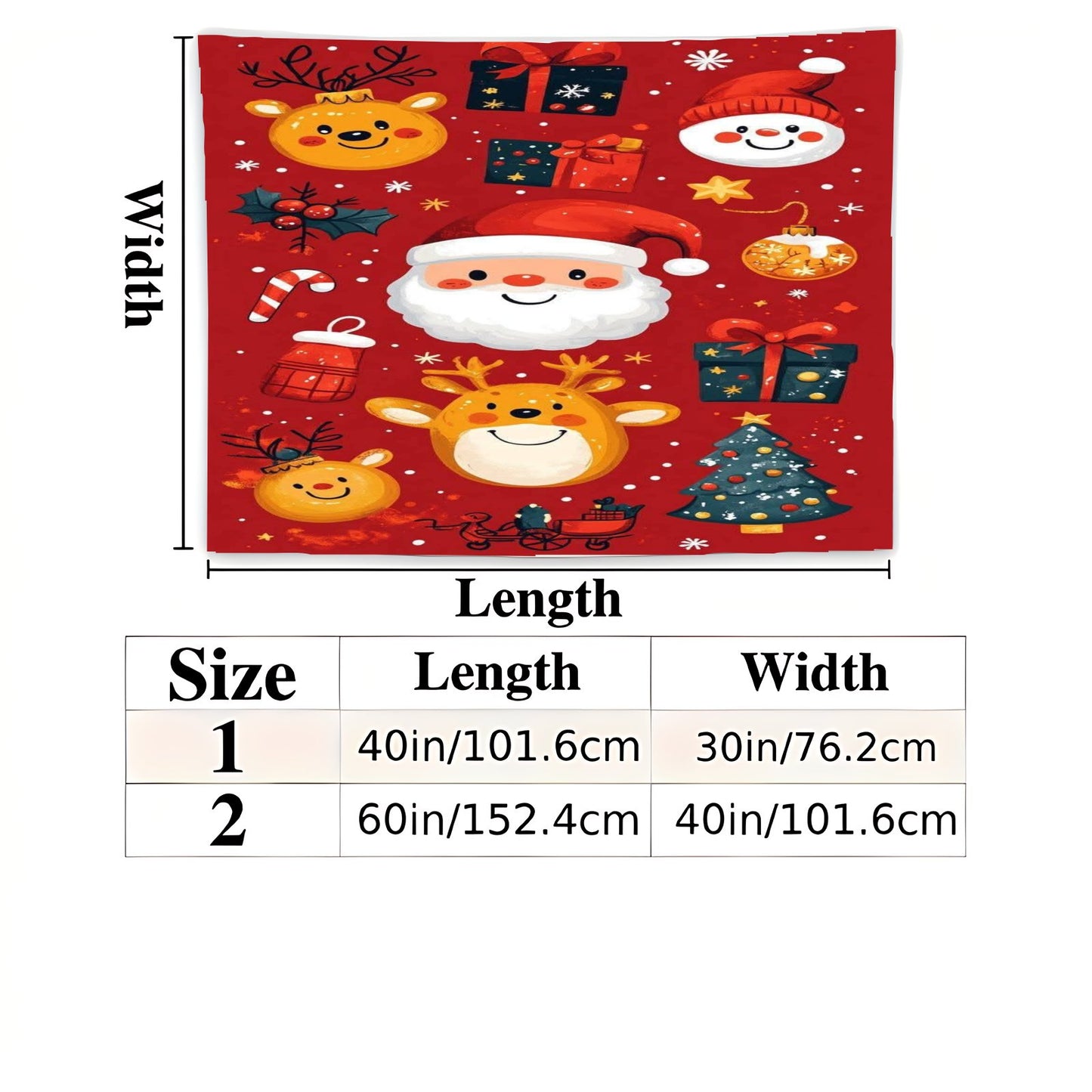 Custom Christmas Blanket