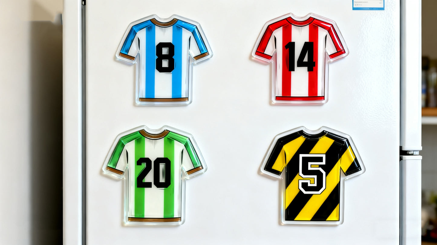 Yakelike Customised Football Shirt Fridge Magnet