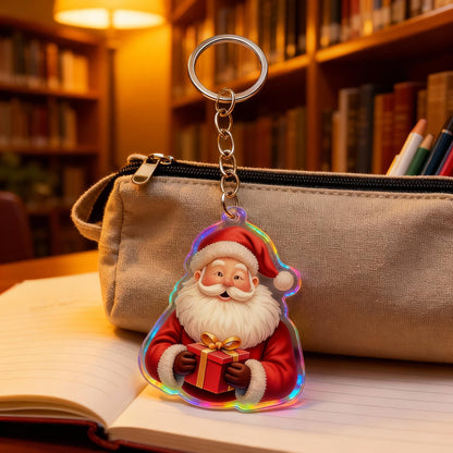 Yakelike Acrylic Santa Claus Keyring / Cartoon Customisation
