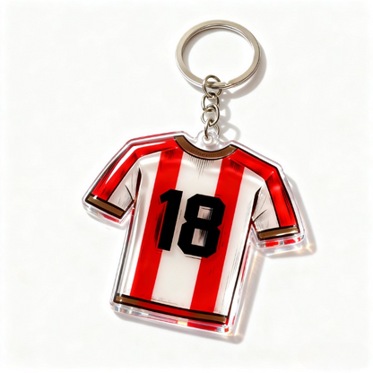 Yakelike Customised Football Shirt Keyring