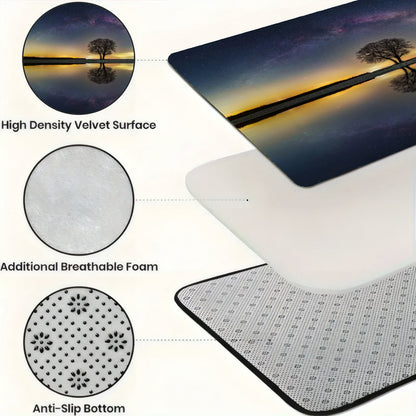 Custom Home Flannel Decorative Floor Mats