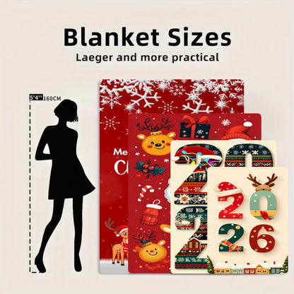 Customize Your Exclusive Christmas Flannel Blanket