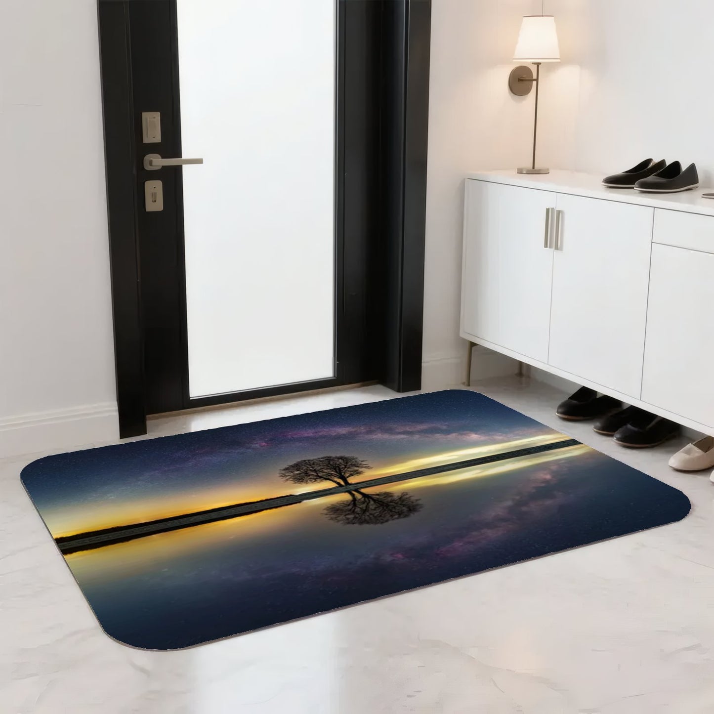 Custom Home Flannel Decorative Floor Mats