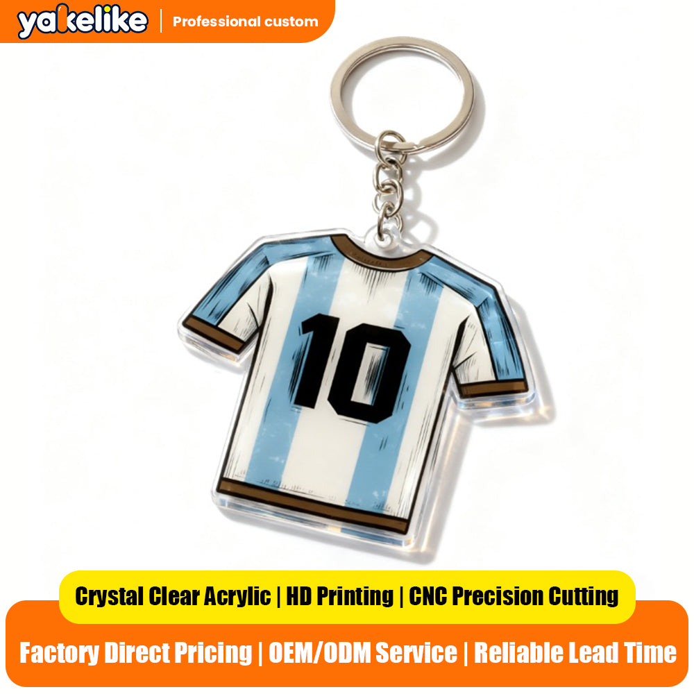 Yakelike Customised Football Shirt Keyring