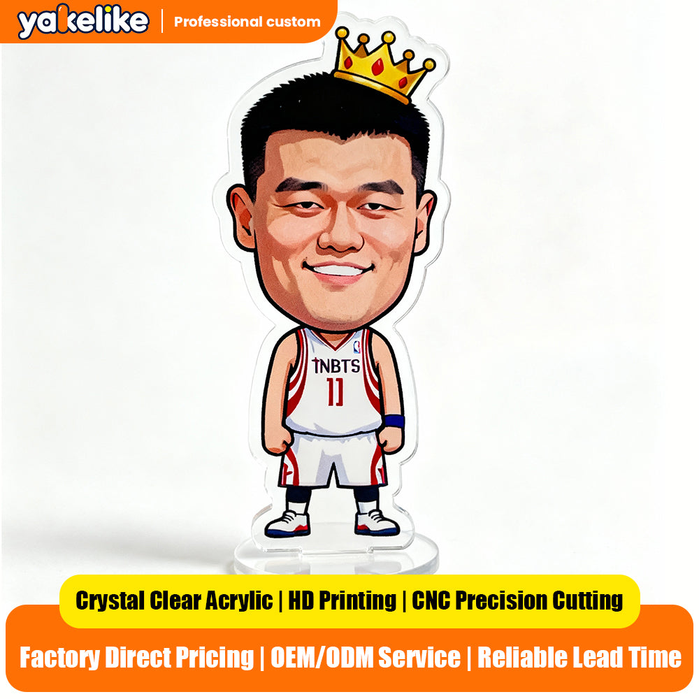 Customisable cute cartoon character standees