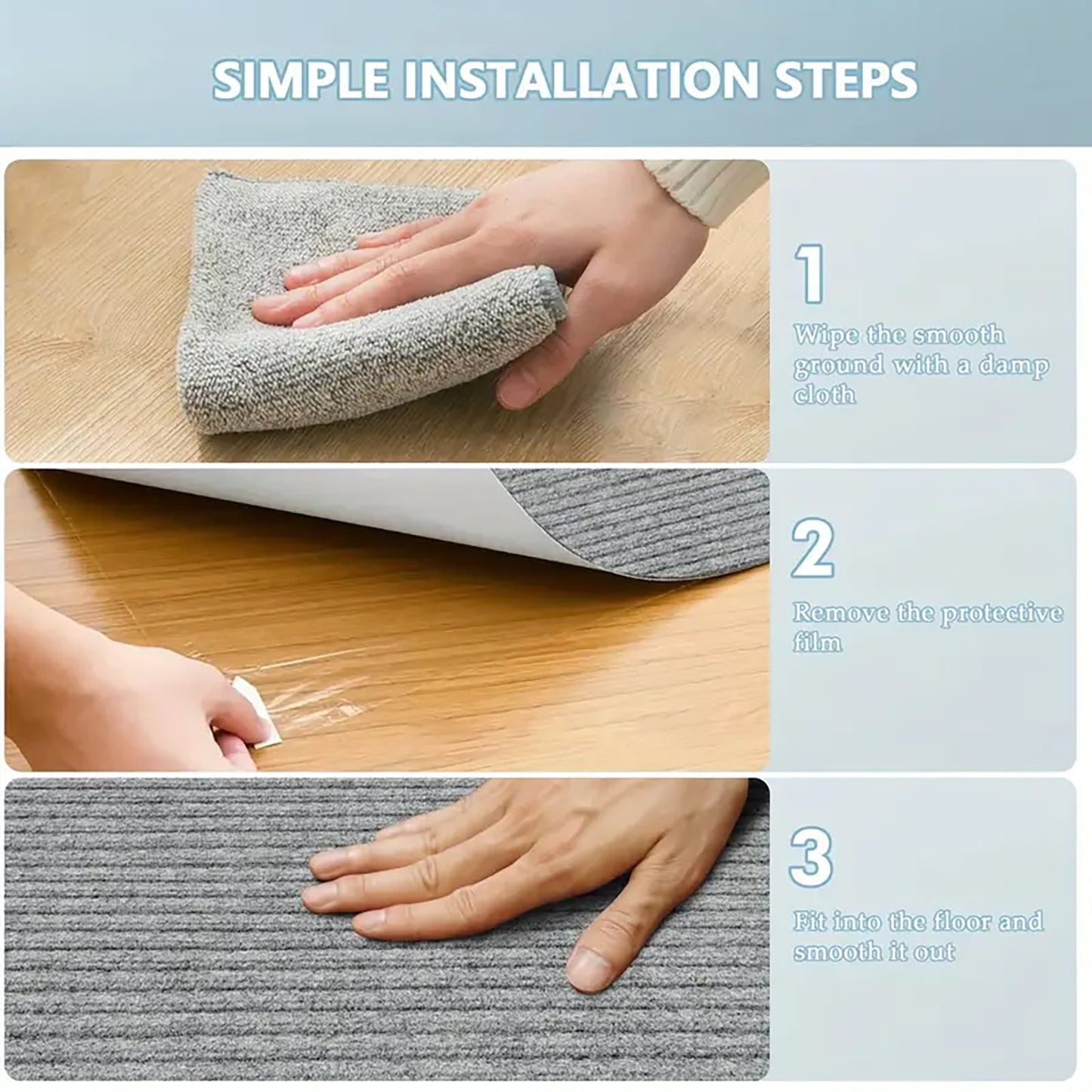 Custom-made full set of toilet seat covers