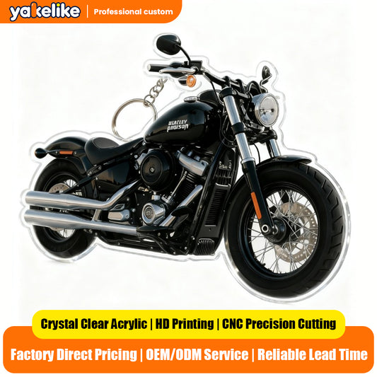 Yakelike Custom Acrylic Motorcycle Keys