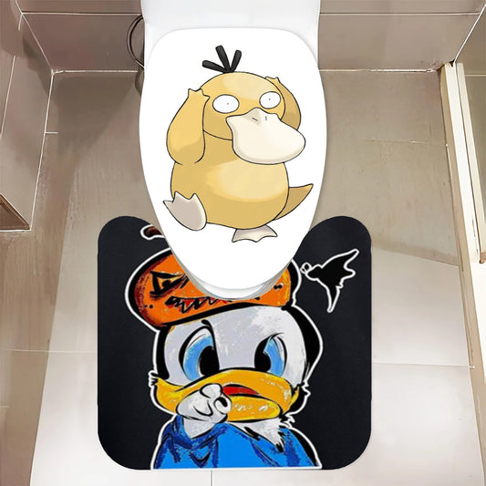 Custom-made full set of toilet seat covers