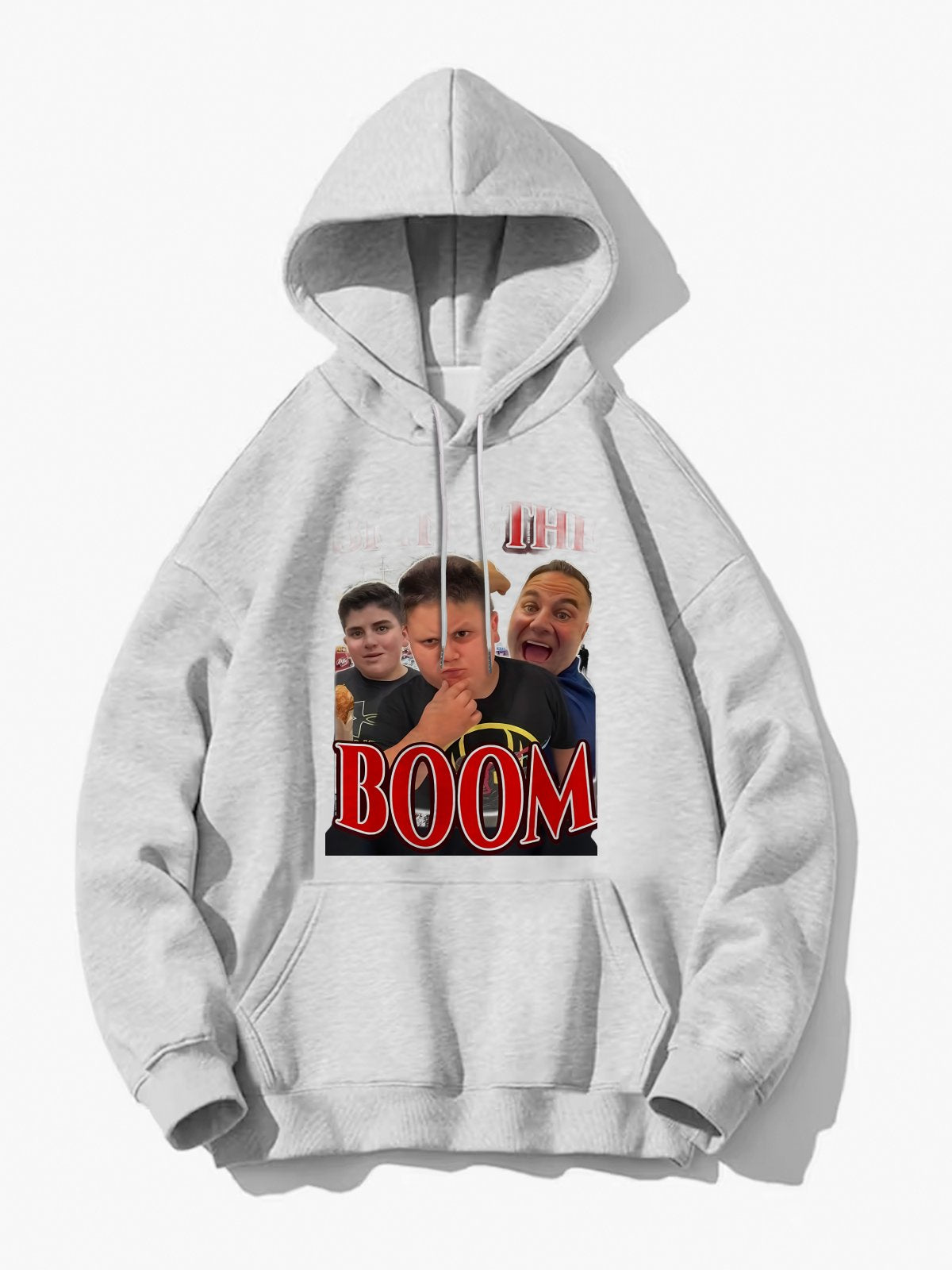 Custom Hoodie Logo Design with Double-Sided Printing