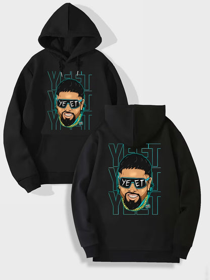 Custom Hoodie Logo Design with Double-Sided Printing