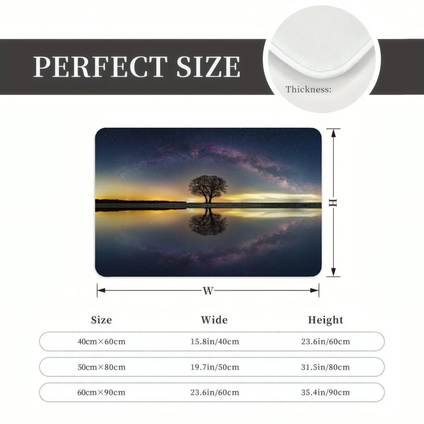 Custom Home Flannel Decorative Floor Mats